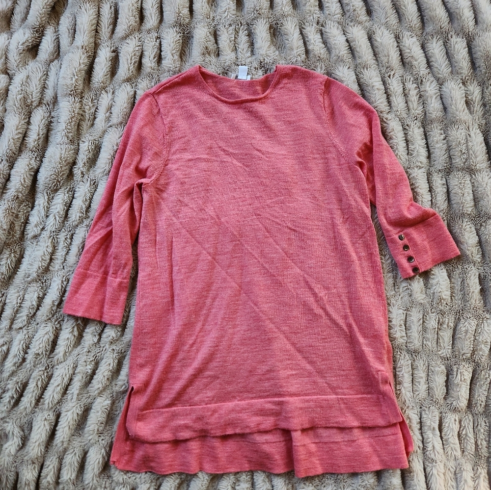 J.Jill size small Petite merino wool tunic top sweater